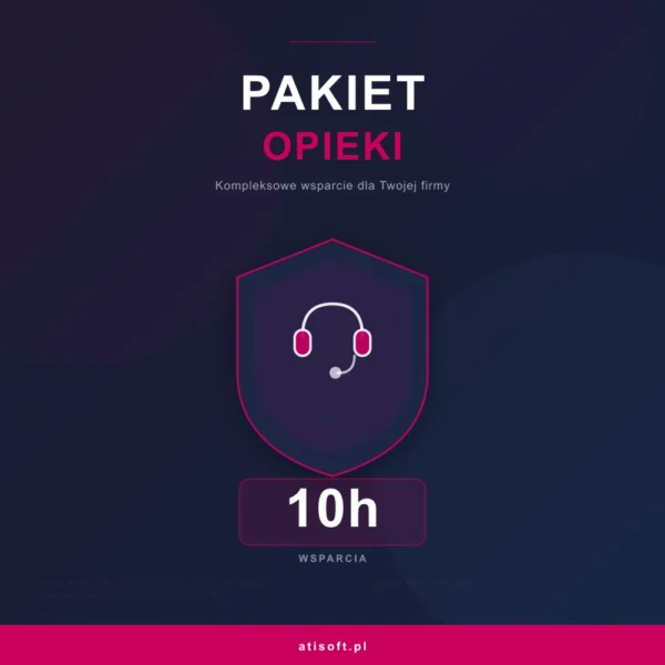 Pakiet 10h – wsparcie bieżące ATISOFT